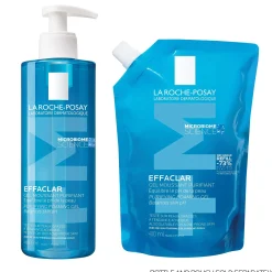 La Roche-Posay Effaclar Purifying Foaming Gel Cleanser for Oily, Blemish-Prone Skin 400ml