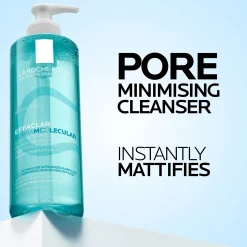 La Roche-Posay Effaclar Supramolecular Face Jelly Cleanser for Oily Skin & Visible Pores with Salicylic Acid & Niacinamide 400ml