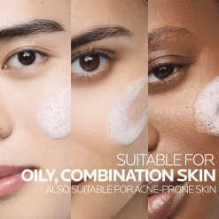 La Roche-Posay Effaclar Supramolecular Face Jelly Cleanser for Oily Skin & Visible Pores with Salicylic Acid & Niacinamide 400ml