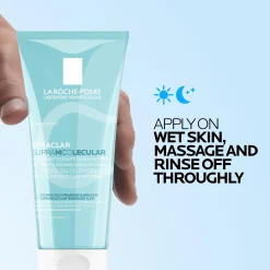 La Roche-Posay Effaclar Supramolecular Face Jelly Cleanser for Oily Skin & Visible Pores with Salicylic Acid & Niacinamide 200ml