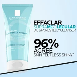 La Roche-Posay Effaclar Supramolecular Face Jelly Cleanser for Oily Skin & Visible Pores with Salicylic Acid & Niacinamide 200ml