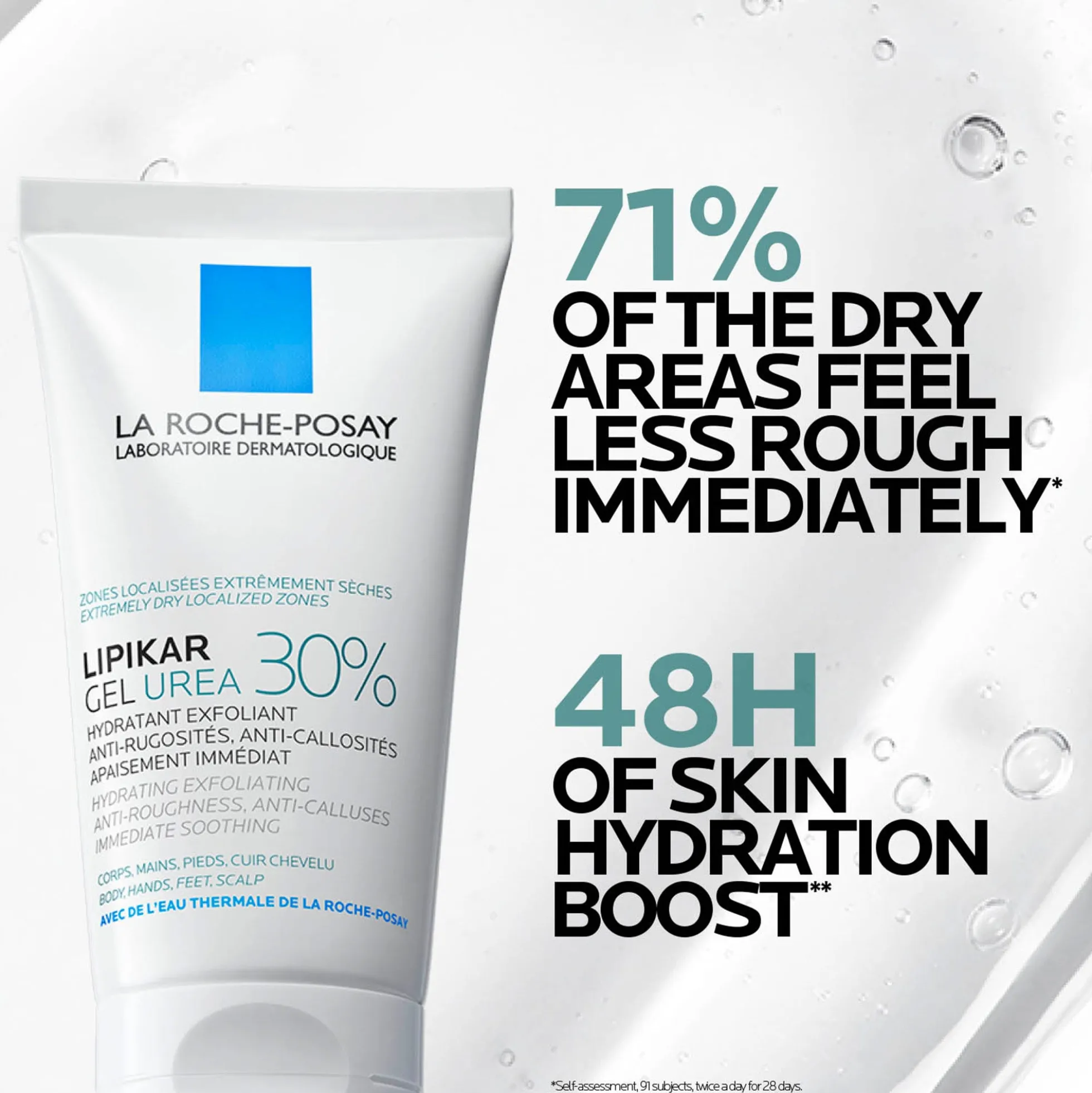 La Roche Posay Lipikar Urea 30% Exfoliating Moisturising Gel 50ml