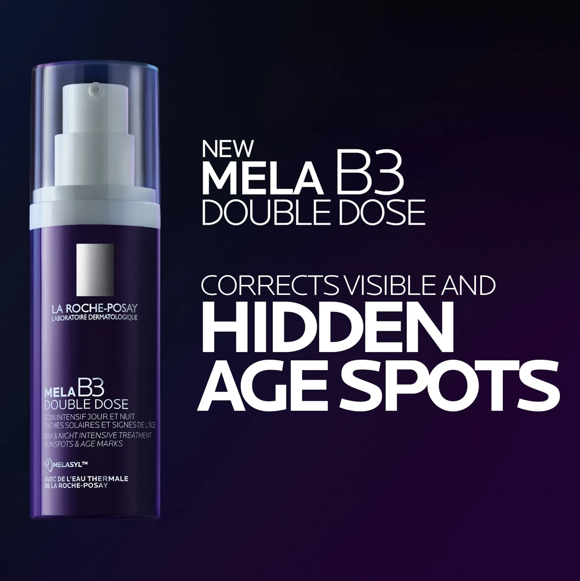La Roche-Posay Mela B3 Double Dose for Sunspots and Ageing Marks Powered by Melasyl and Proxylane 40ml