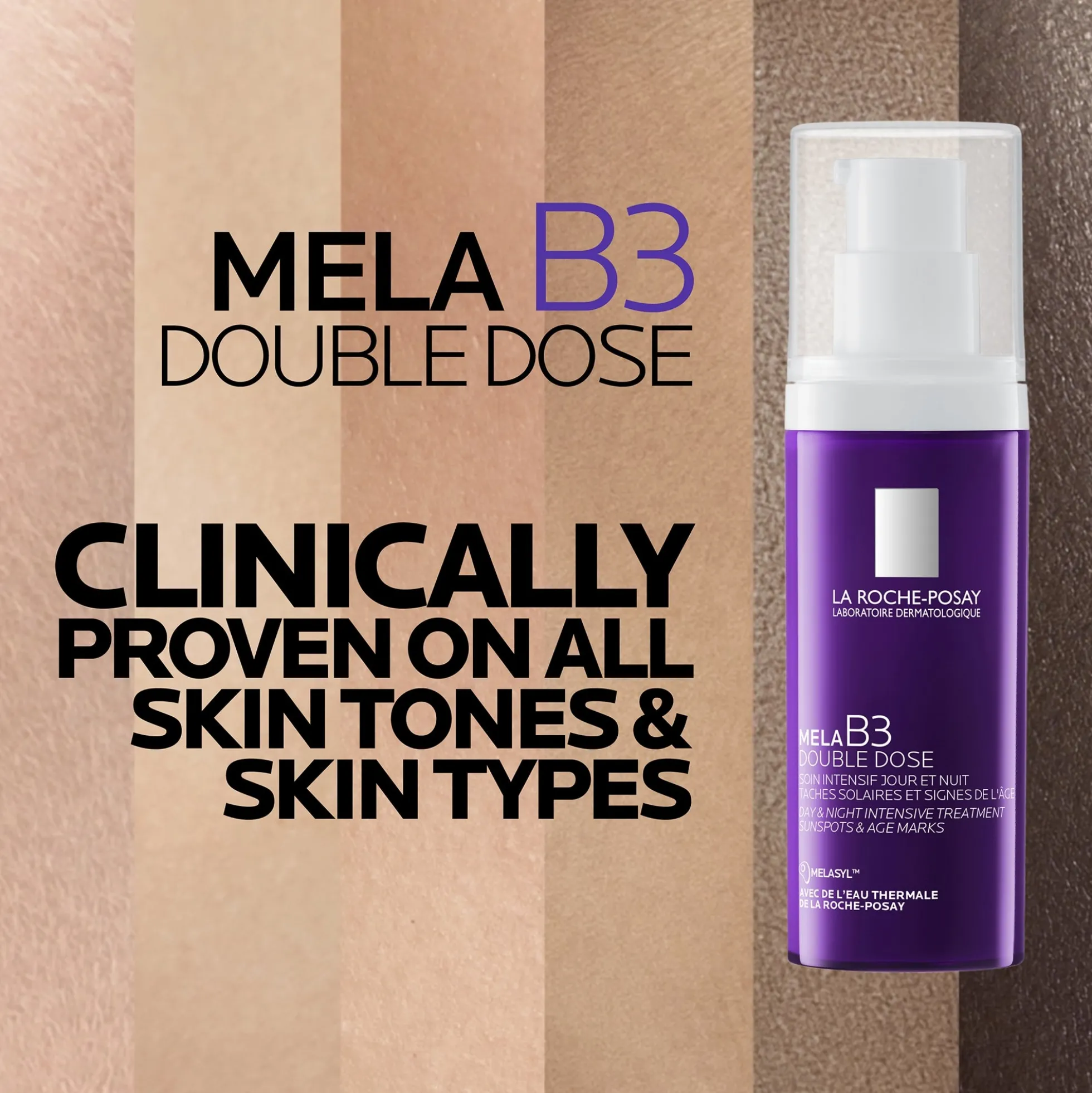 La Roche-Posay Mela B3 Double Dose for Sunspots and Ageing Marks Powered by Melasyl and Proxylane 40ml