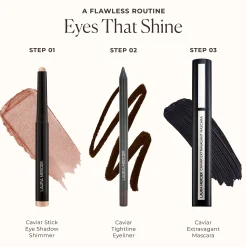 Laura Mercier Caviar Stick Eye Shadow Shimmer & RoseGlow Mini 1g (Various Shades)