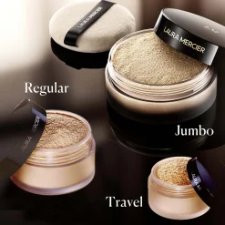 Laura Mercier Jumbo Translucent Loose Setting Powder with Puff 49g (Worth £82)