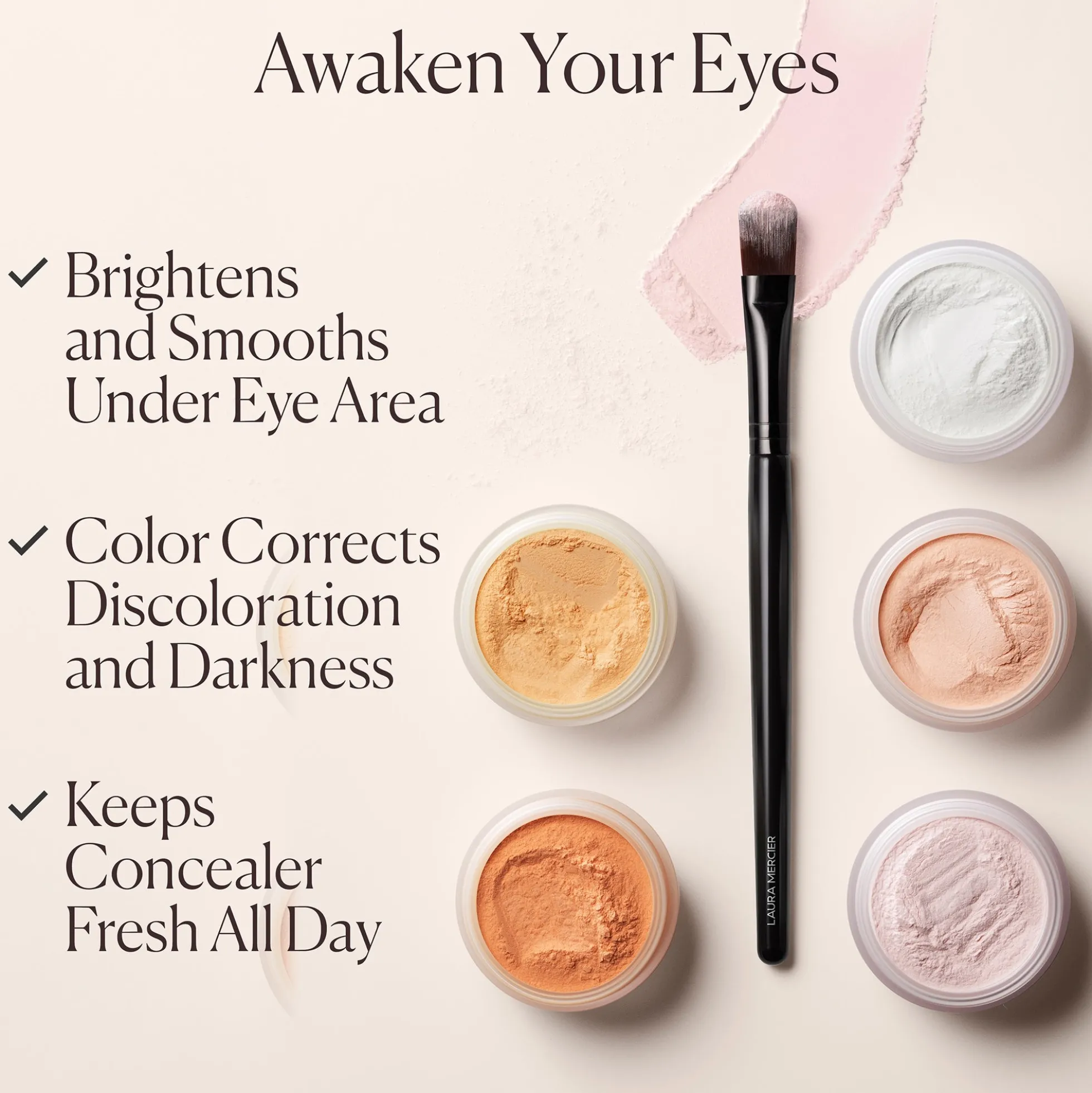 Laura Mercier Secret Brightening Under Eye Setting Powder 4g (Various Shades)