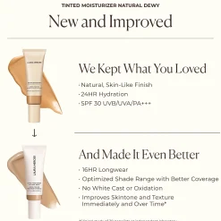 Laura Mercier Tinted Moisturiser Natural Dewy SPF 30 45ml (Various Shades)