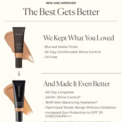 Laura Mercier Tinted Moisturiser Blurred Matte SPF 30 45ml (Various Shades)