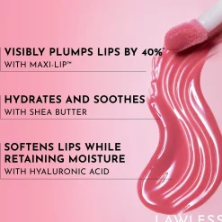 LAWLESS BEAUTY Forget The Filler Lip Plumper Line Smoothing Gloss - 3.3ml (various shades)