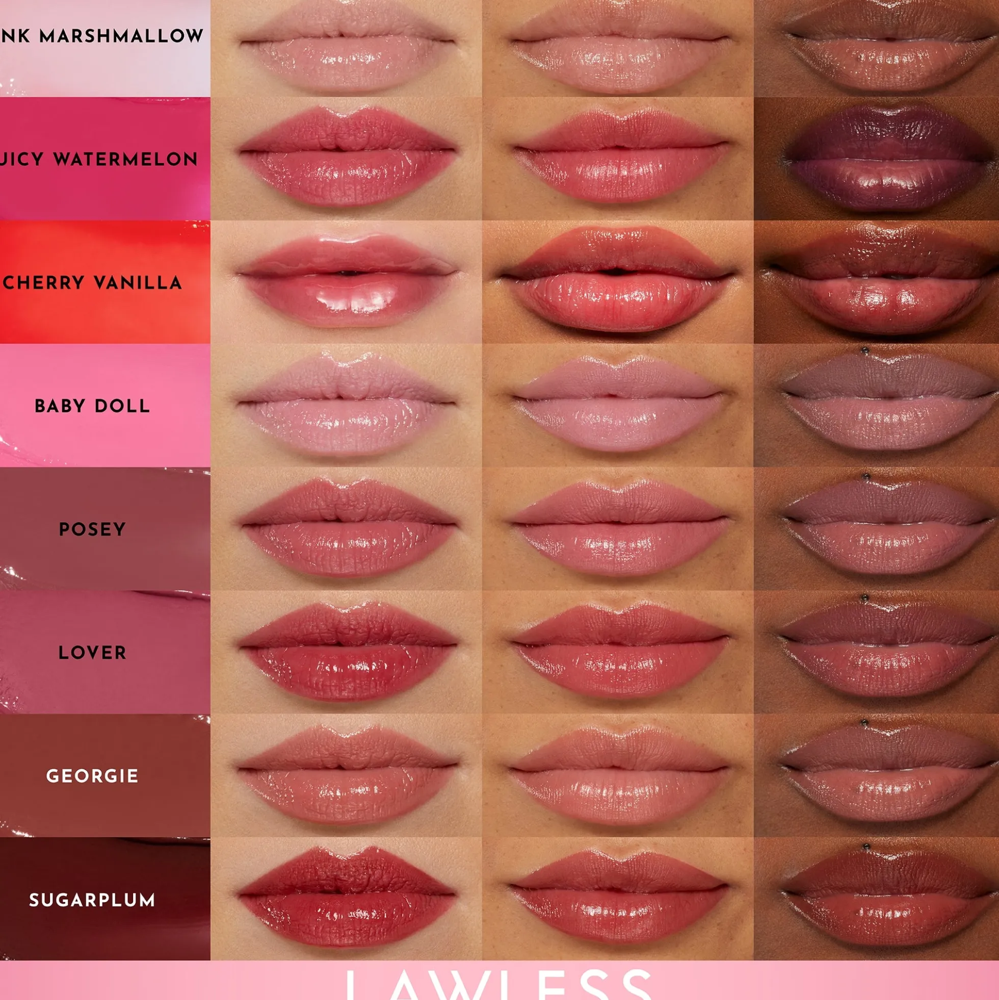 LAWLESS BEAUTY Forget the Filler Lip-Plumping Line-Smoothing Tinted Lip Balm - 2.9g (various shades)