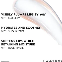 LAWLESS BEAUTY Forget The Filler Lip Plumper Line Smoothing Gloss - Mini Rosy Outlook 1.7ml