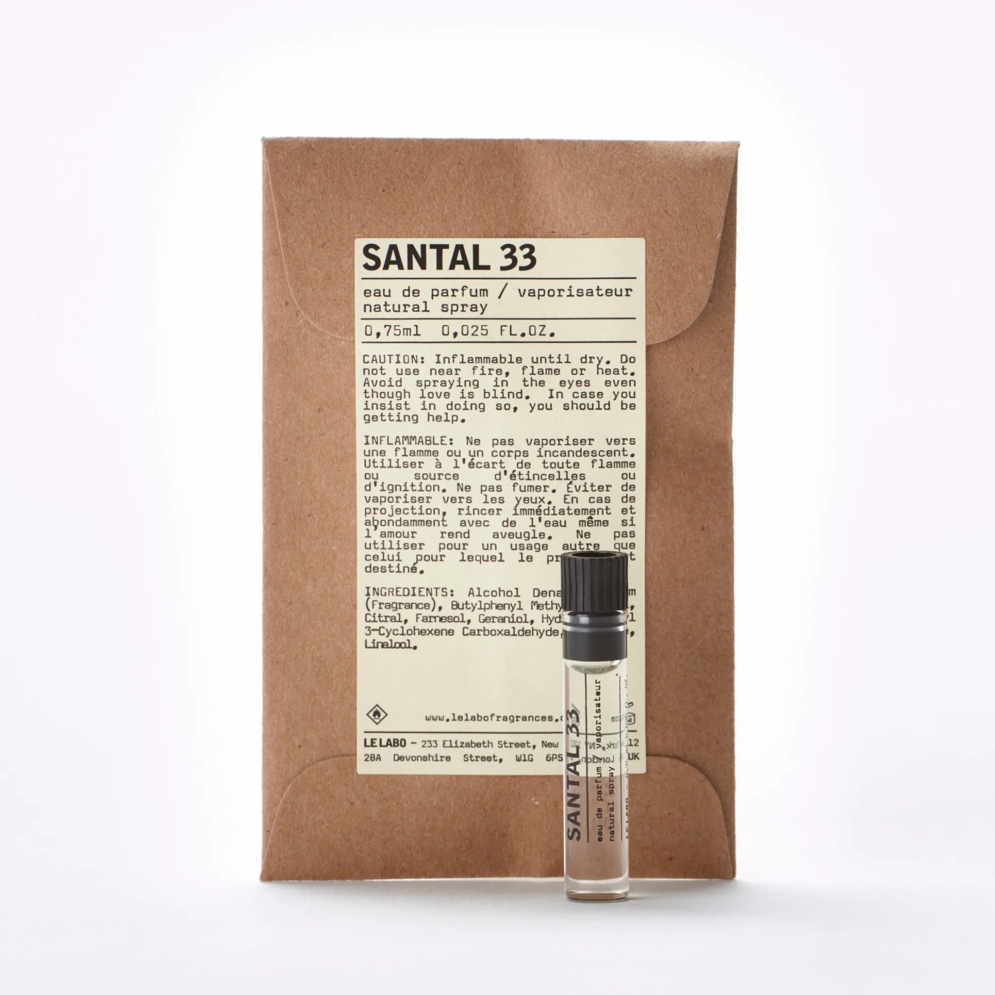 Le Labo Santal 33 0.75ml