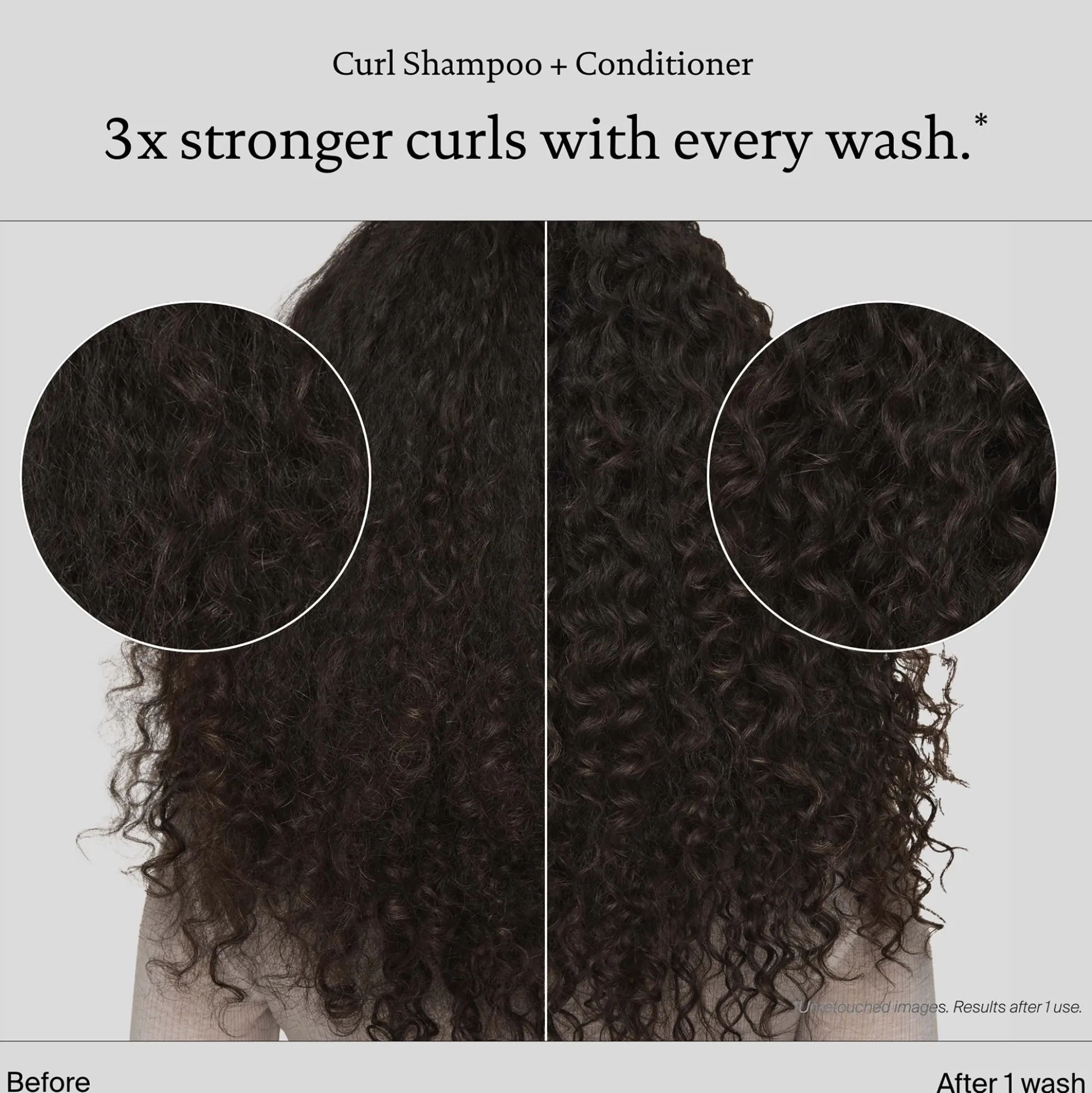 Living Proof Curl Shampoo and Conditioner Bundle for Stronger, Hydrated, Healthier Looking Curls (Worth £58)