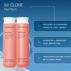 Living Proof Curl Shampoo and Conditioner Bundle for Stronger, Hydrated, Healthier Looking Curls (Worth £58)