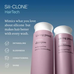 Living Proof Restore Shampoo and Conditioner Travel Size Bundle for Damage Repair, Strengthening and Shine