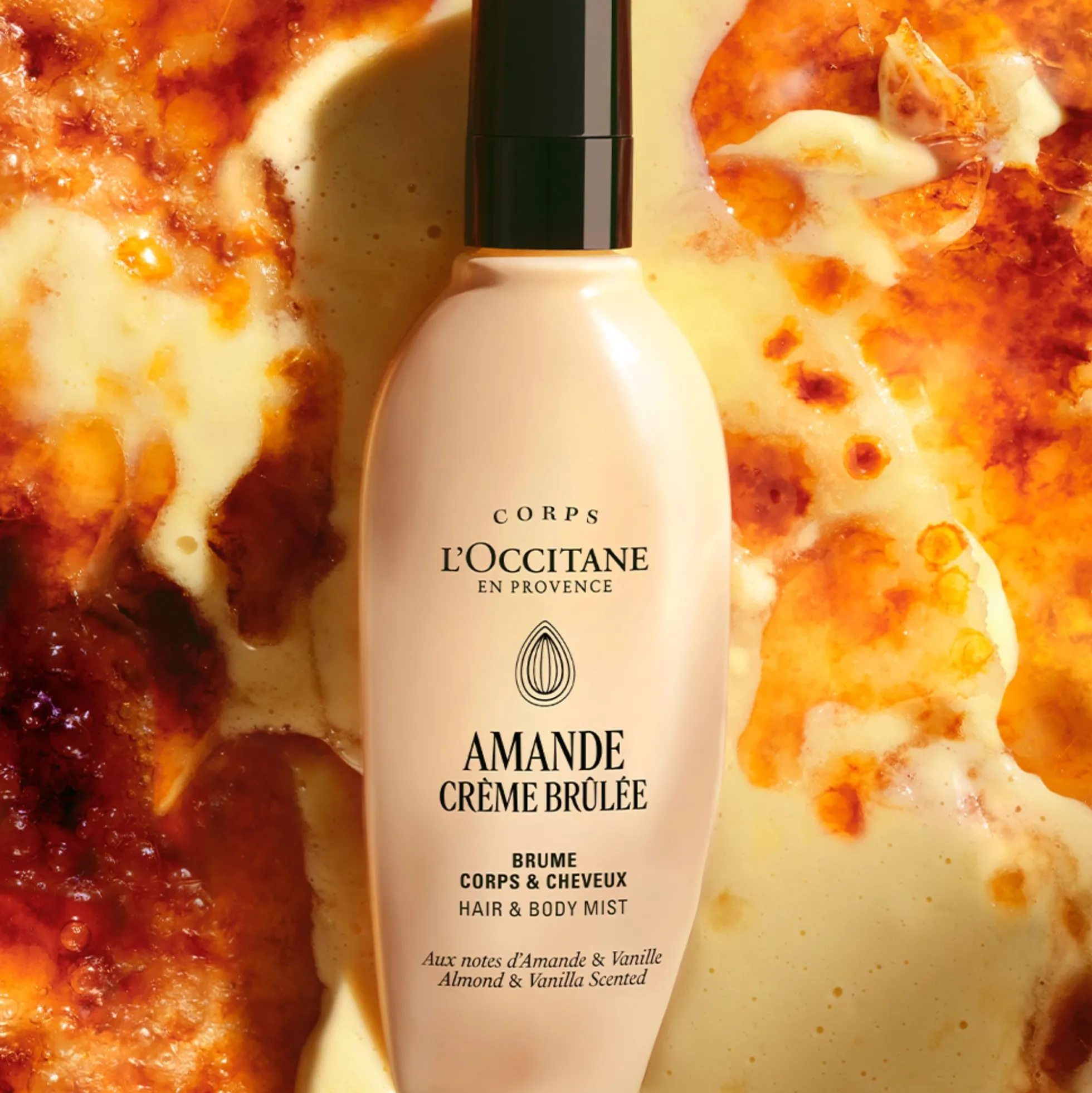 L'Occitane Almond (Amande) Crème Brûlée Hair & Body Mist 100ml