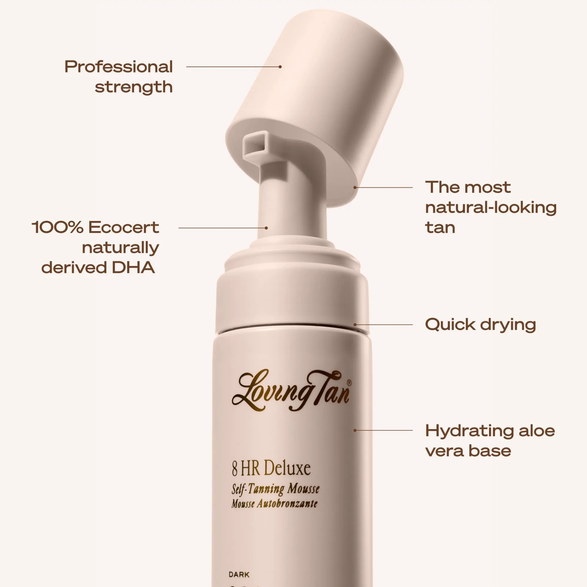 Loving Tan Deluxe Bronzing Mousse 120ml (Various Shades)