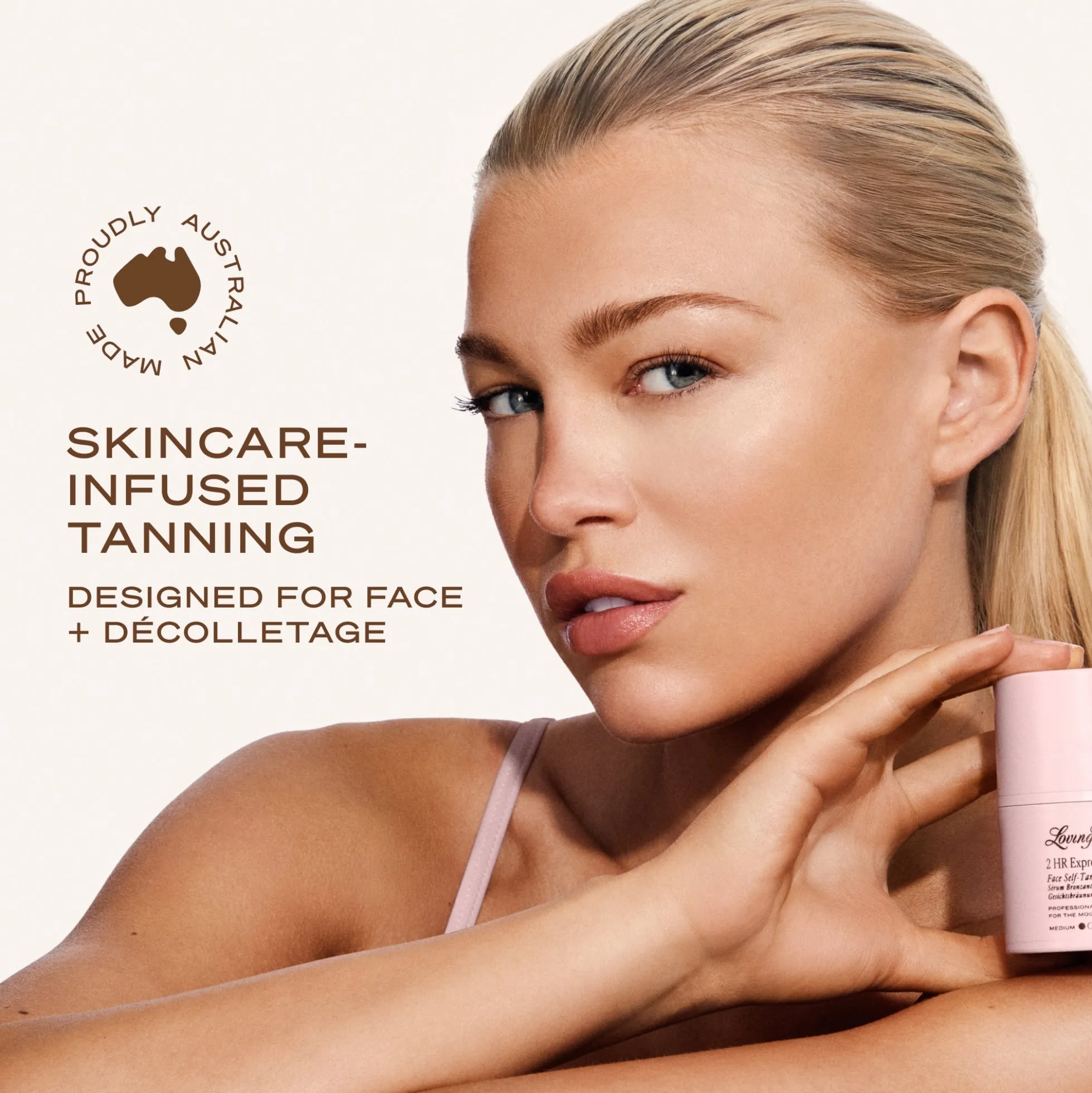 Loving Tan 2 Hour Express Face Tanning Serum Medium 30ml