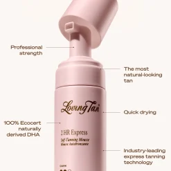 Loving Tan 2 HR Express Mousse 200ml - Dark