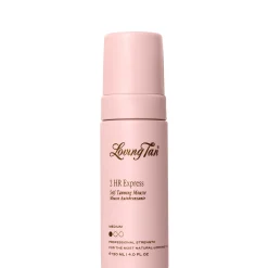 Loving Tan 2HR Express Tan Mousse & 2HR Express Face Tanning Serum & Deluxe Applicator Mitt (Medium)