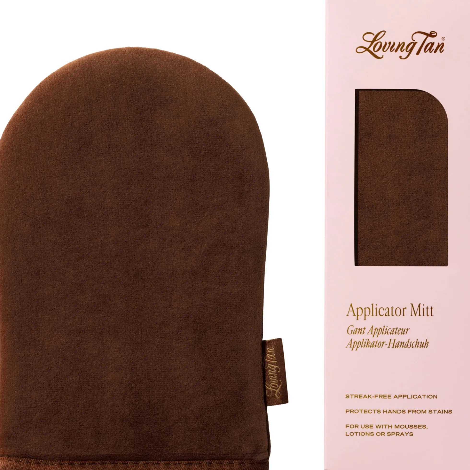 Loving Tan 2HR Express Tan Mousse & 2HR Express Face Tanning Serum & Deluxe Applicator Mitt (Medium)