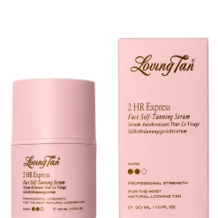Loving Tan 2HR Express Tanning Lotion & 2HR Express Face Tanning Serum (Dark)