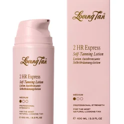Loving Tan 2HR Express Tanning Lotion & 2HR Express Face Tanning Serum (Medium)