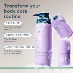 Luna Daily The All Over Deodorant Stick- Extra-Strength, Natural, Non-Staining, Jasmine & Ylang Ylang 70ml