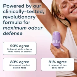 Luna Daily The All Over Deodorant Stick- Extra-Strength, Natural, Non-Staining, Jasmine & Ylang Ylang 70ml