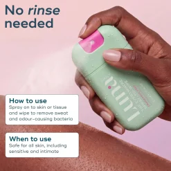 Luna Daily The Everywhere Spray-to-Wipe Fragrance Free 30ml