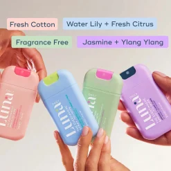 Luna Daily The Everywhere Spray-to-Wipe Fragrance Free 30ml