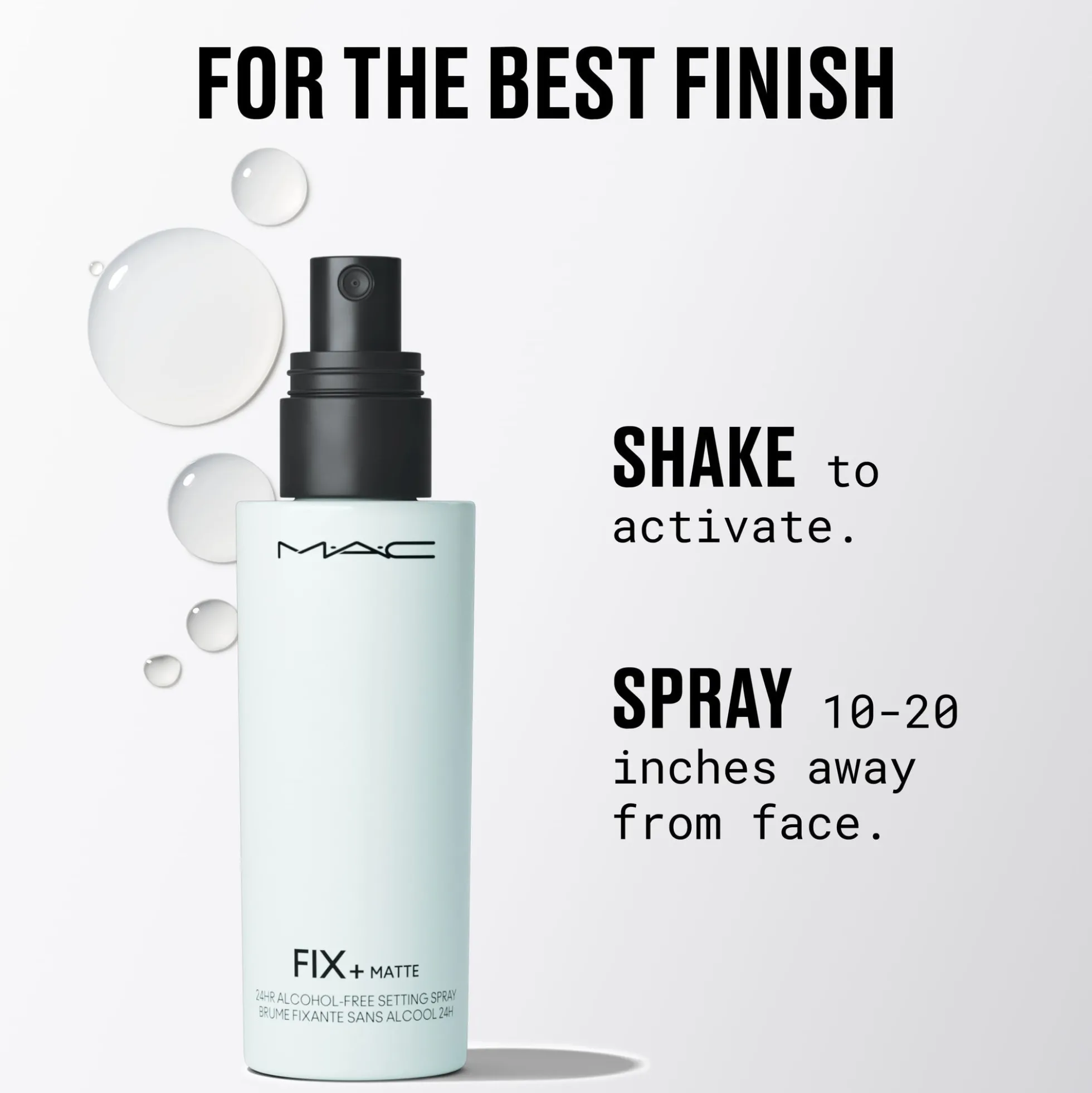 MAC Fix+ Matte 24HR Alcohol-Free Setting Spray 100ml