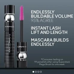 MAC MACStack Mascara Mega Brush - Black 12ml