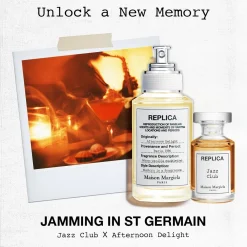Maison Margiela Replica Jamming in Saint Germain:Afternoon Delight 30ml + Jazz Club 7ml (Worth £76.00)