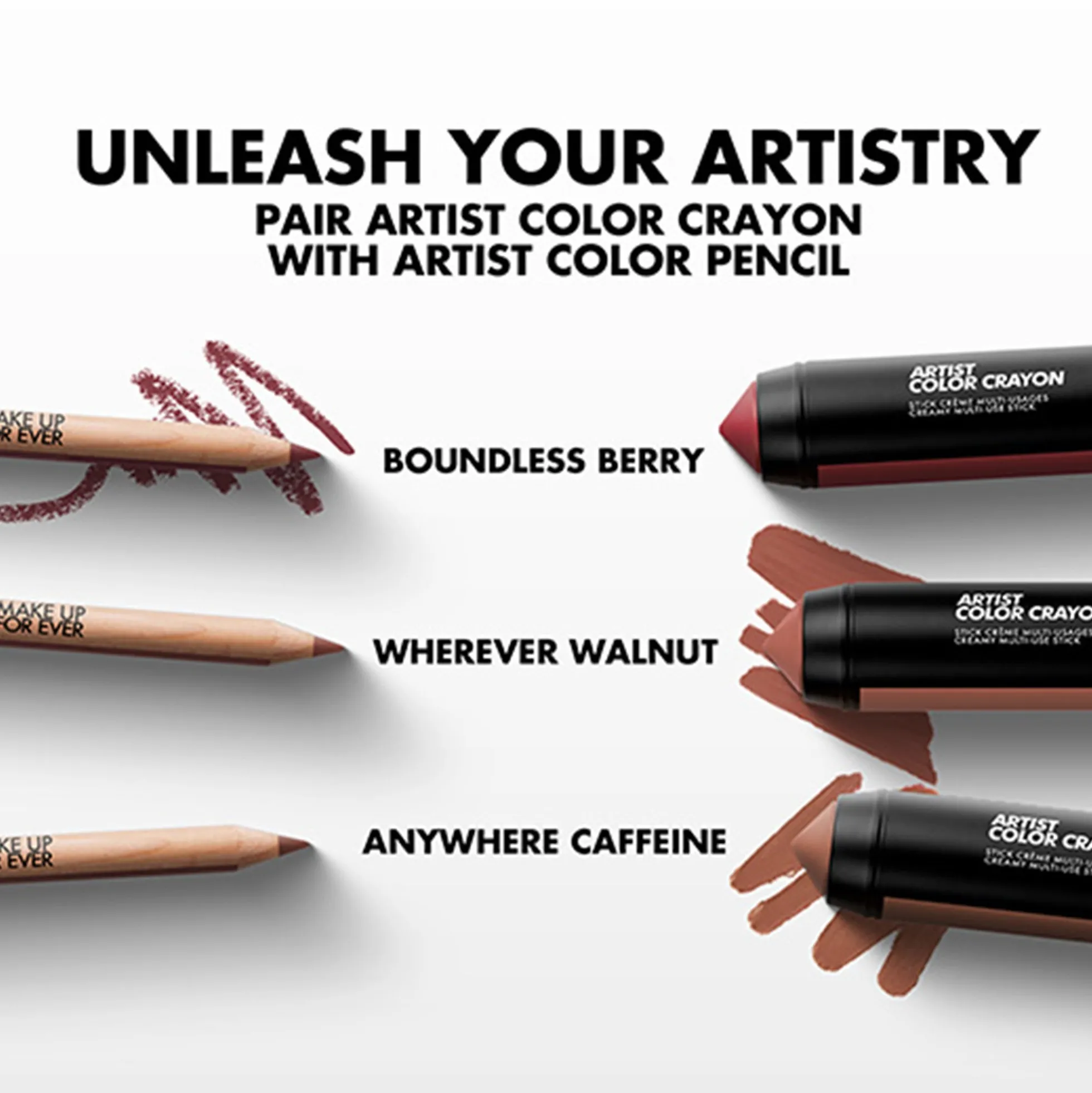 MAKE UP FOR EVER Artist Color Crayon 7g (Various Shades)