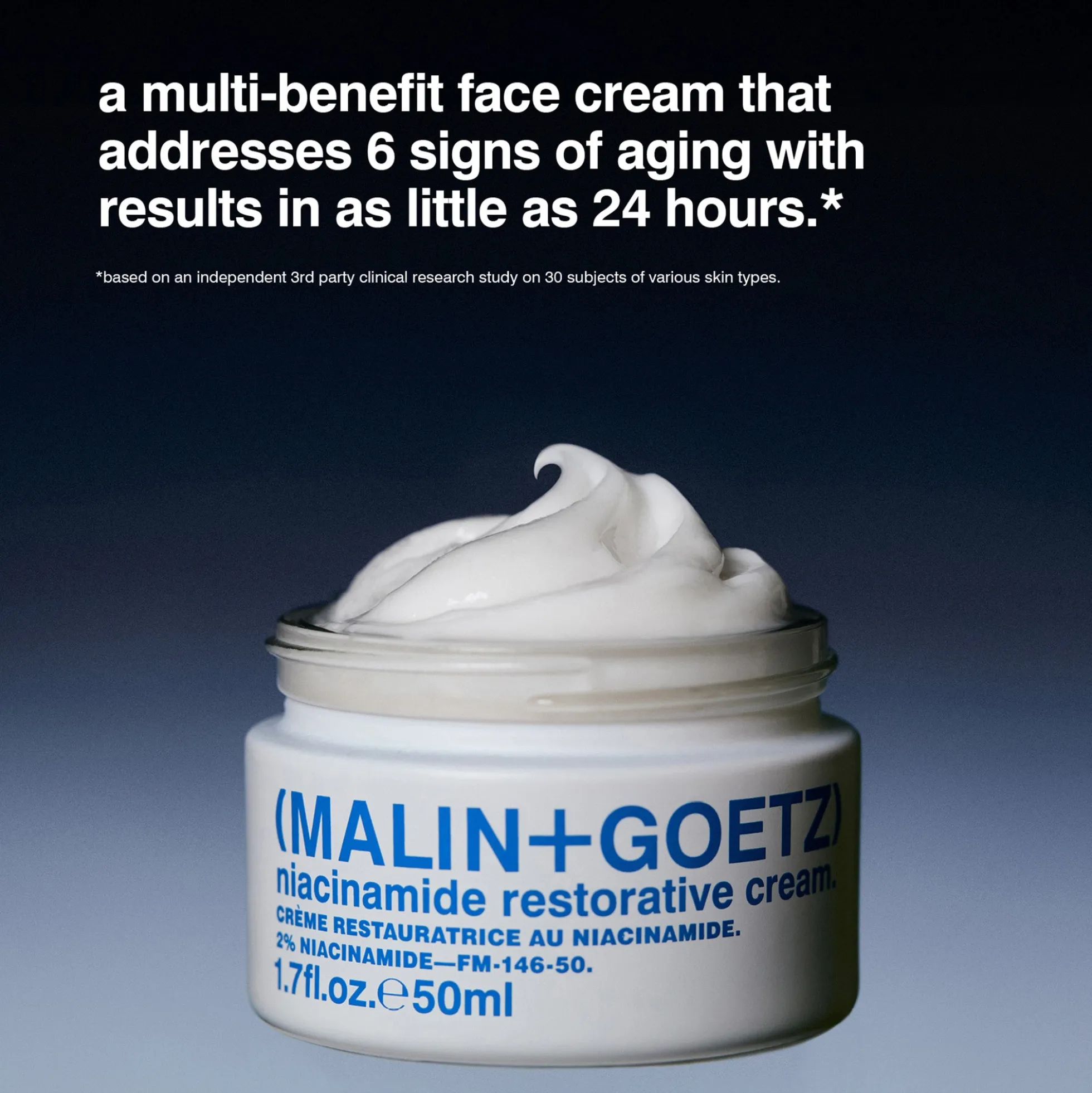 MALIN + GOETZ Niacinamide Restorative Cream 50ml