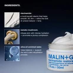 MALIN + GOETZ Niacinamide Restorative Cream 50ml