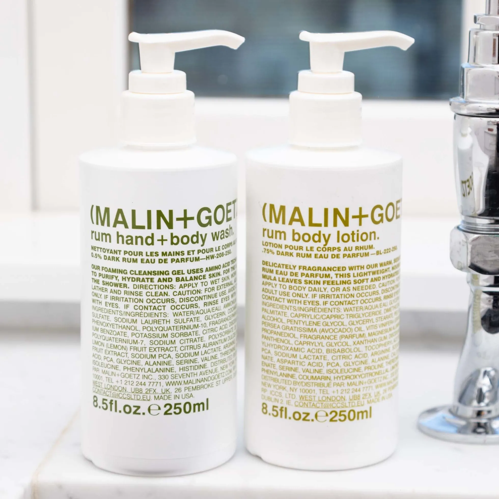 Malin & Goetz Rum Hand + Body Wash 250ml