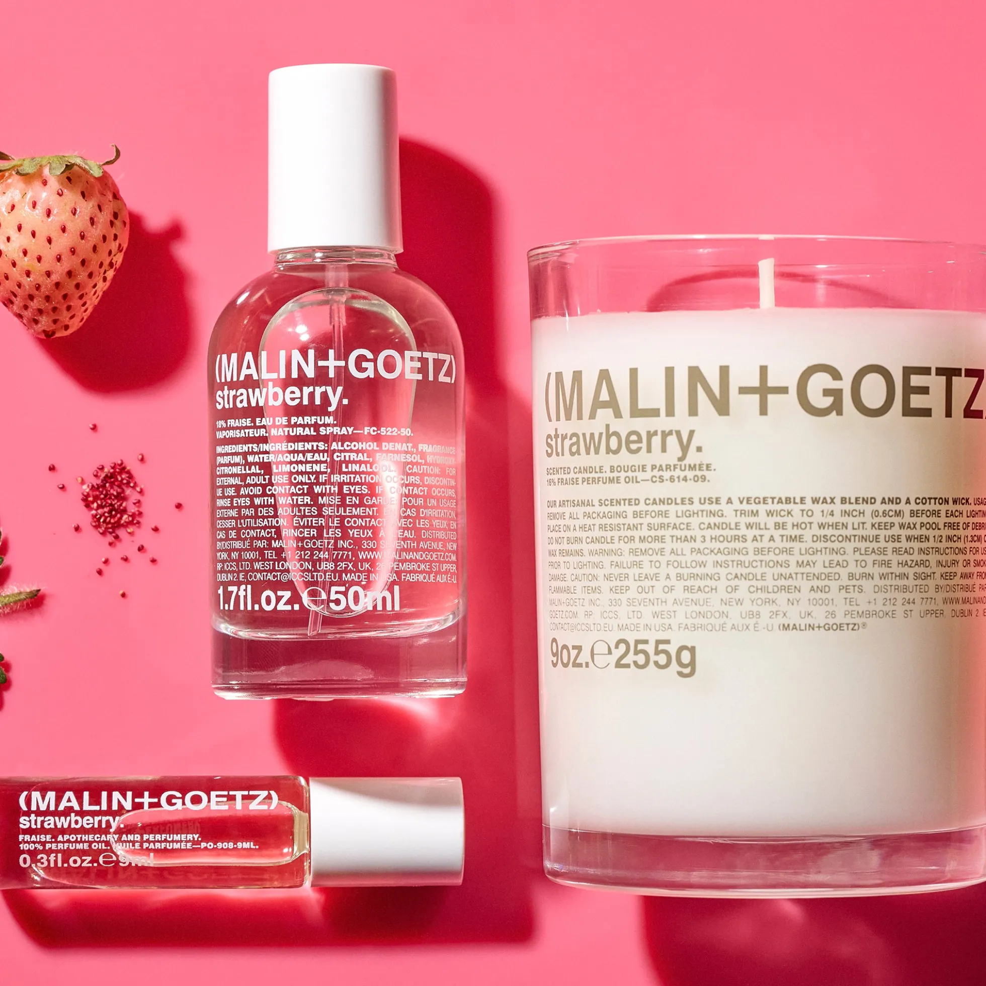MALIN + GOETZ Strawberry Candle 255g
