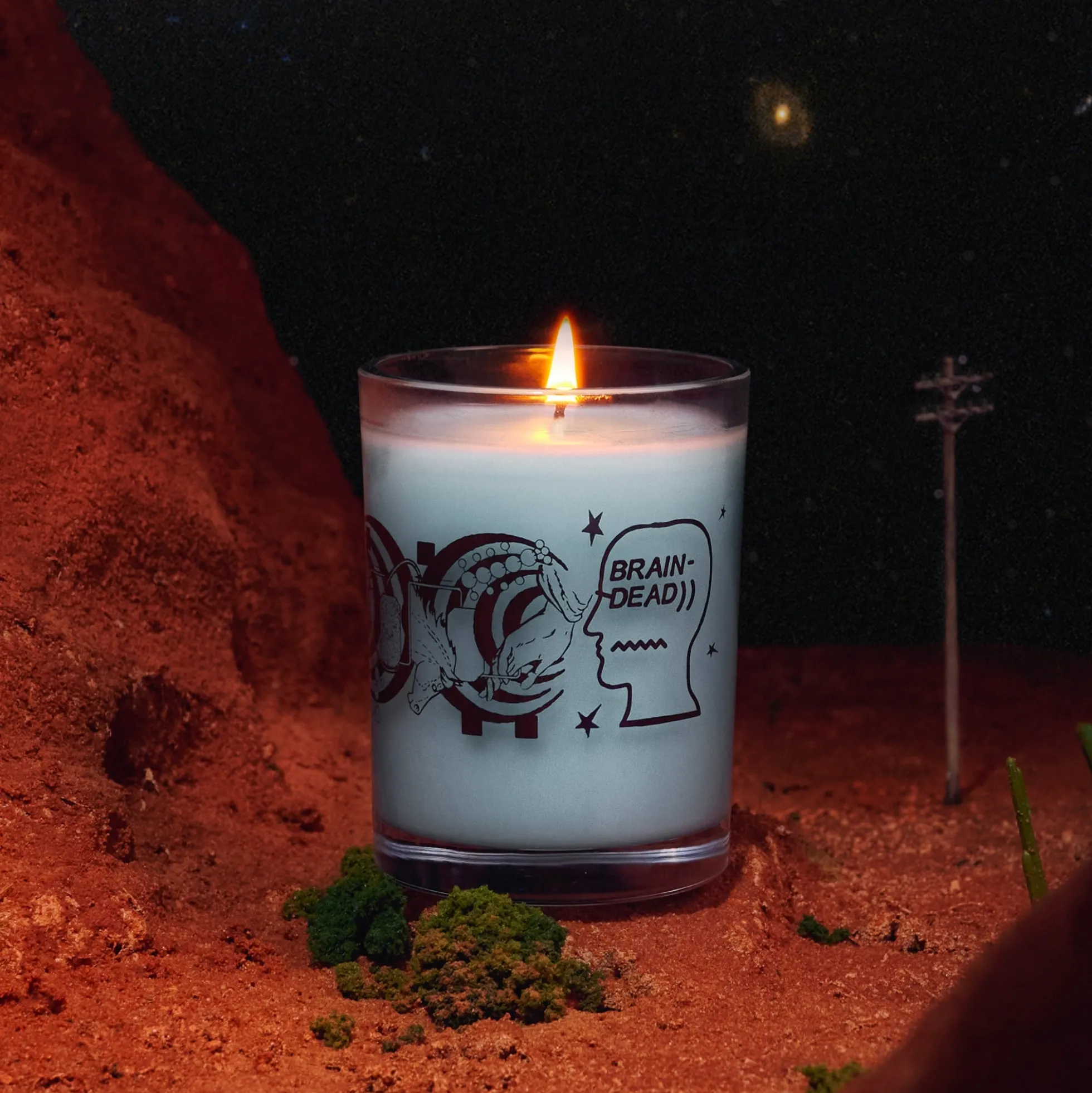 Malin + Goetz x Brain Dead Leather Candle