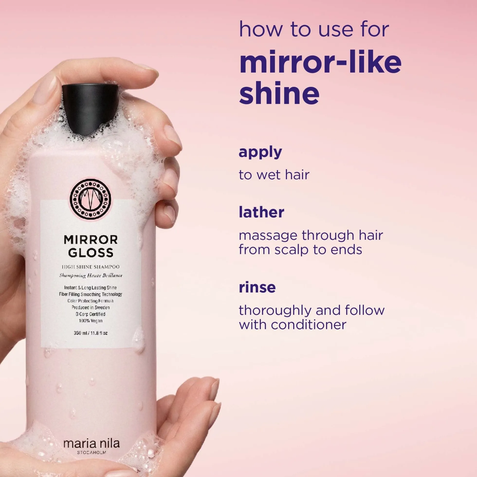 Maria Nila Mirror Gloss Shampoo 350ml
