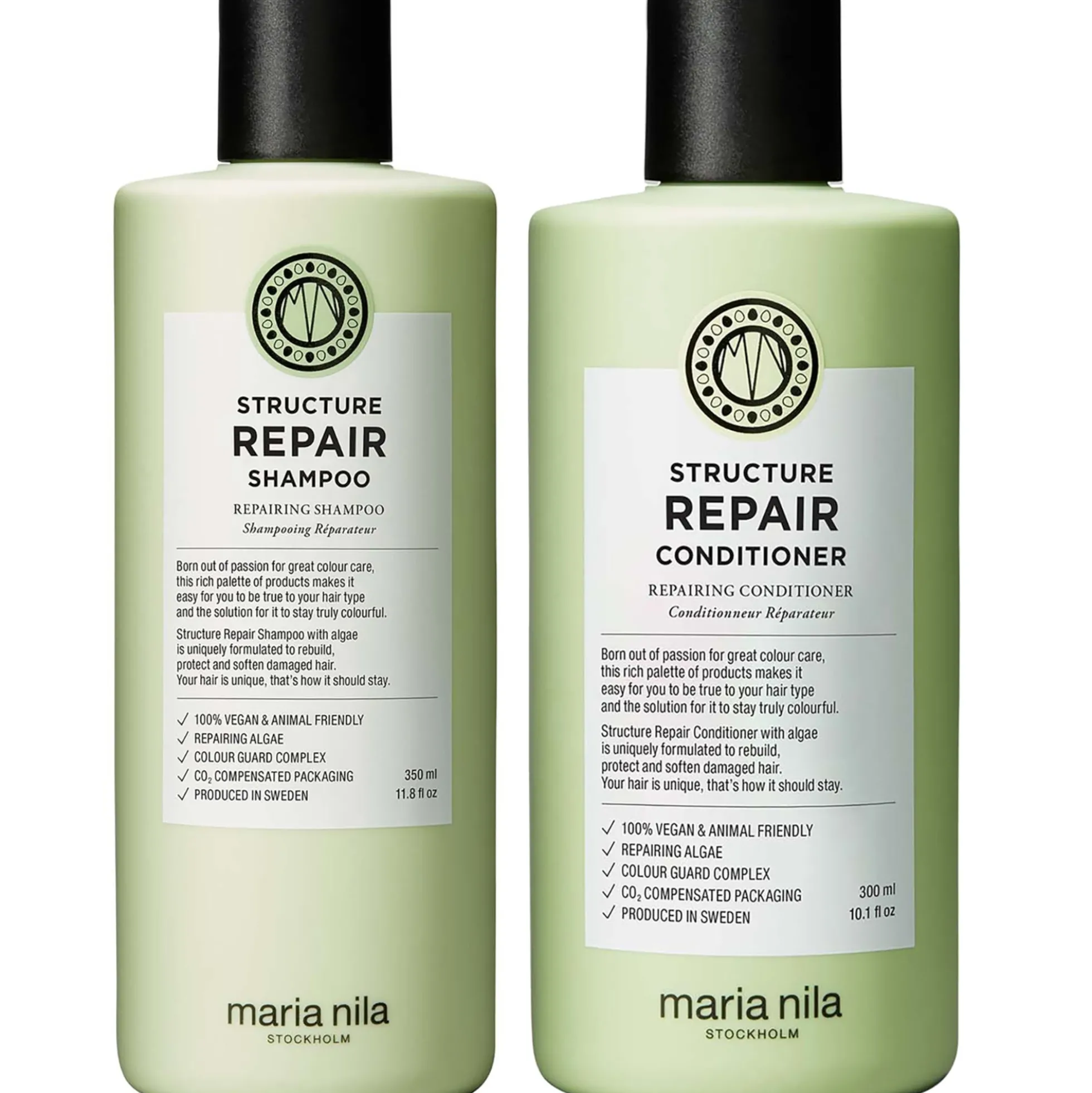 Maria Nila Structure Repair Shampoo & Conditioner Bundle