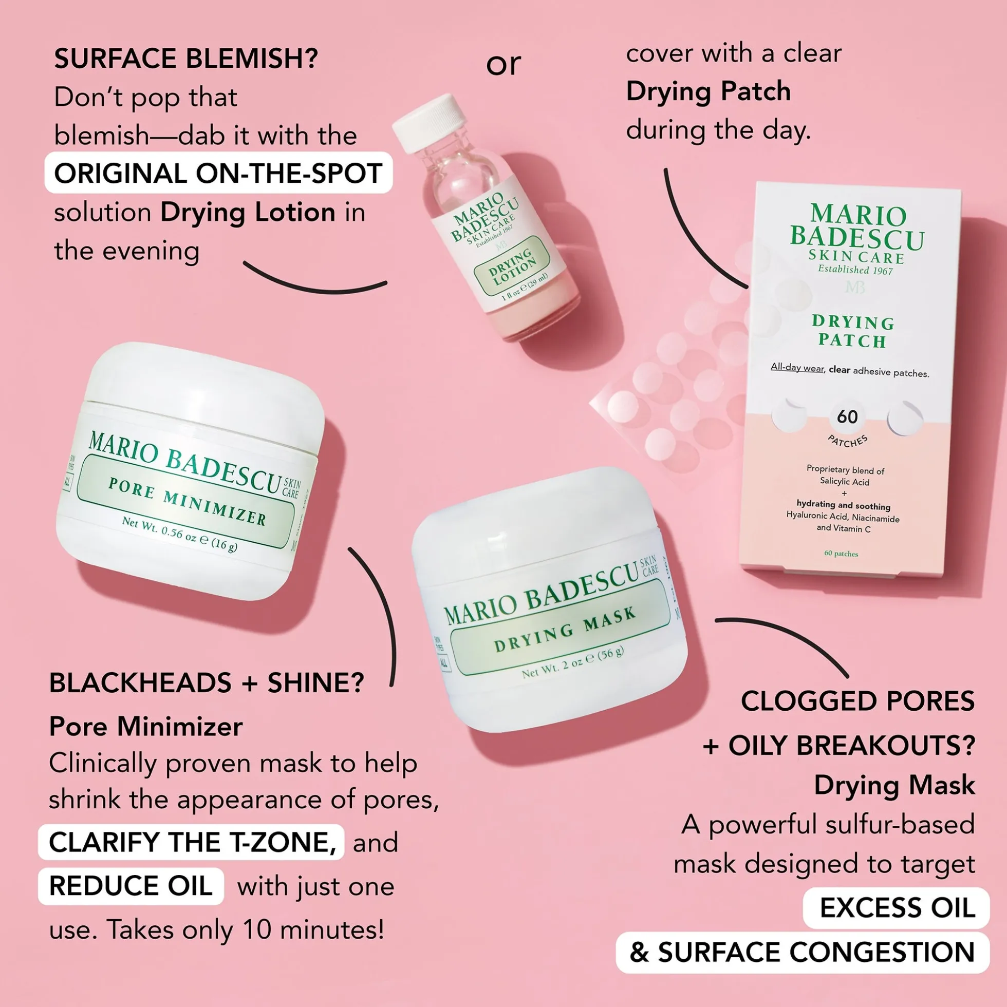 Mario Badescu Drying Mask 28g