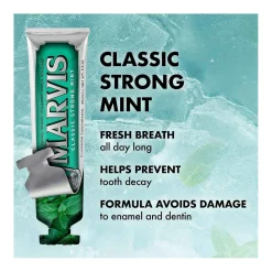 Marvis Classic Strong Mint Toothpaste 85ml
