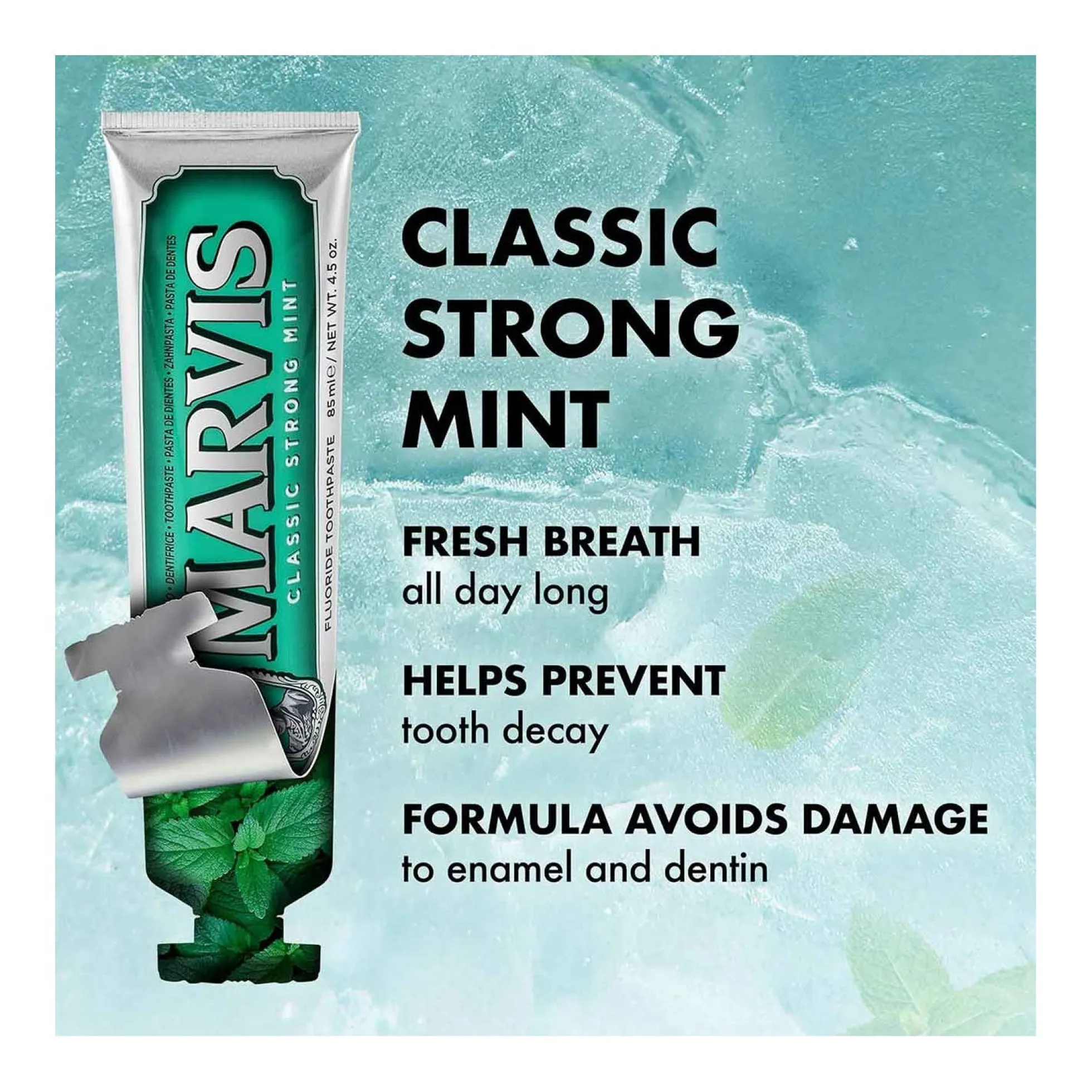 Marvis Classic Strong Mint Toothpaste 85ml