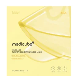 Medicube Kojic Acid Turmeric Brightening Gel Mask(28g*4Pcs)