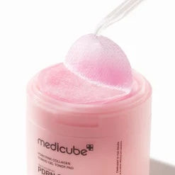 Medicube PDRN PINK COLLAGEN TONING GEL TONER PAD 70ea