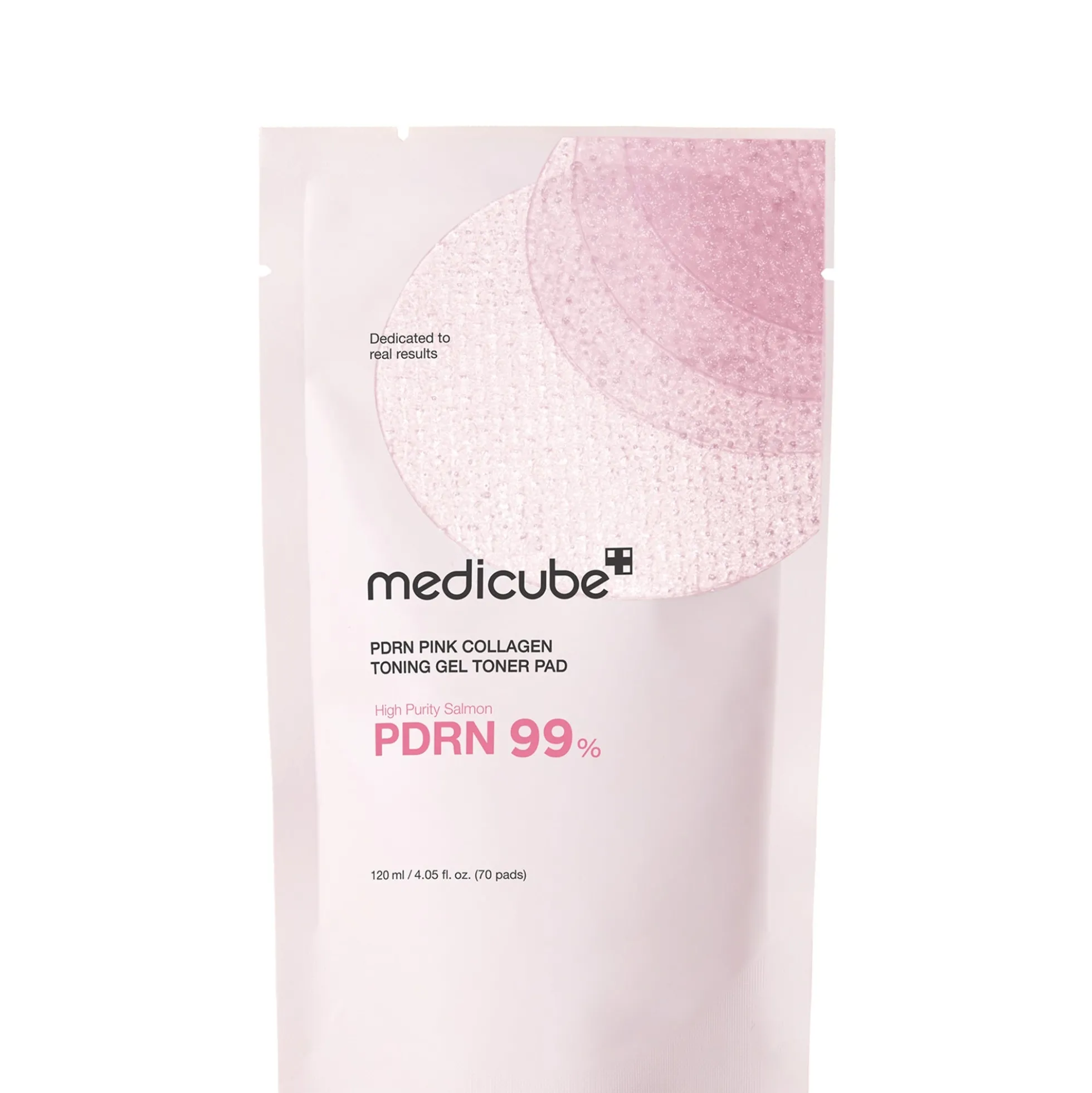 Medicube PDRN PINK COLLAGEN TONING GEL TONER PAD 70ea