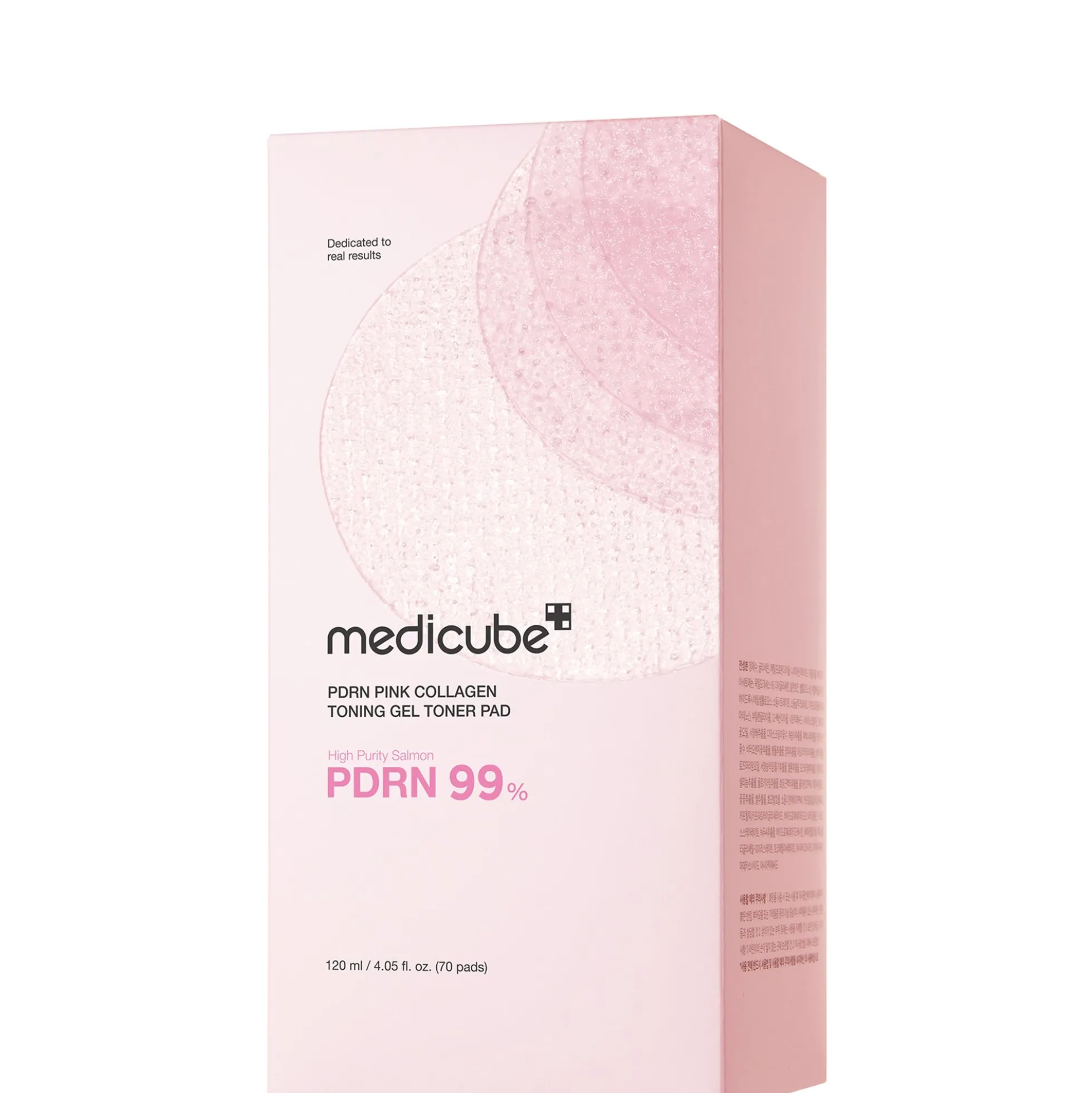 Medicube PDRN PINK COLLAGEN TONING GEL TONER PAD 70ea